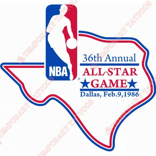 NBA All Star Game Customize Temporary Tattoos Stickers NO.874